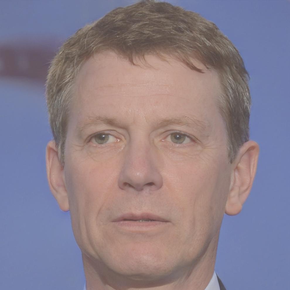 Professional headshot of satisfied business client